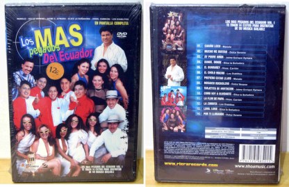 DVD LOS MAS PEGADOS DE ECUADOR